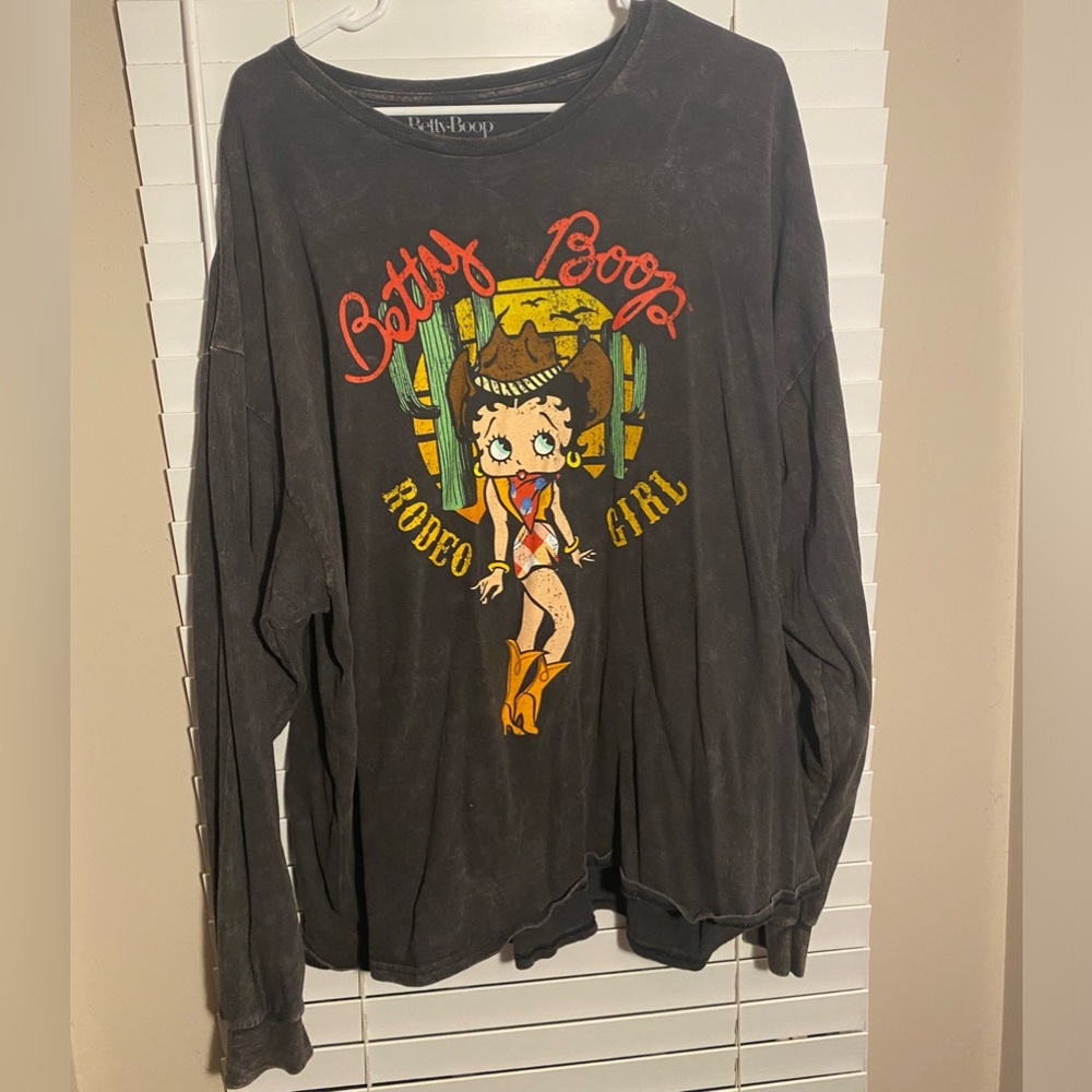Betty boop long sleeve